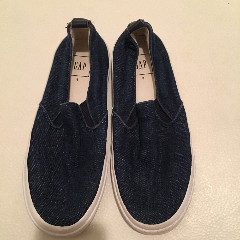 GAP Denim slip ons